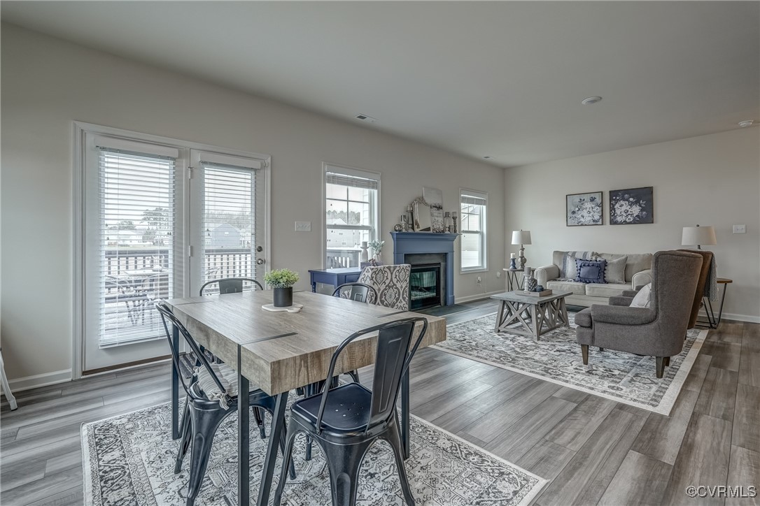 7004 Havering Way Henrico, VA 23231 - Photo 21 of 50 Dining area with hardwood / wood-style floors