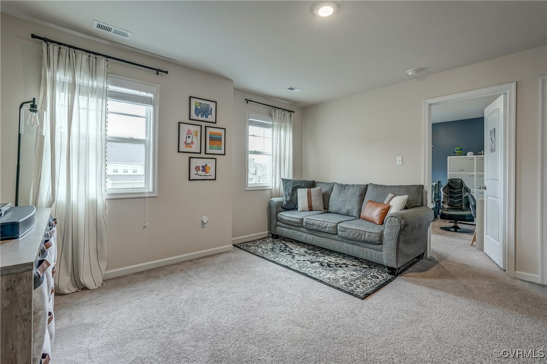 7004 Havering Way Henrico, VA 23231 - Photo 32 of 50 Living room with light carpet