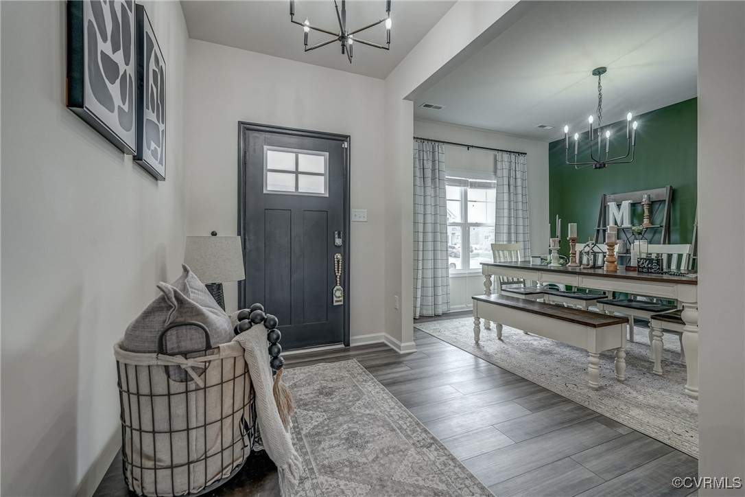 7004 Havering Way Henrico, VA 23231 - Photo 6 of 50 Entrance foyer featuring dark wood-type flooring a