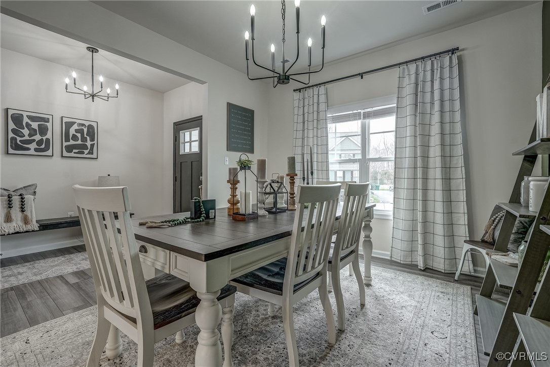 7004 Havering Way Henrico, VA 23231 - Photo 10 of 50 Dining space with hardwood / wood-style flooring a