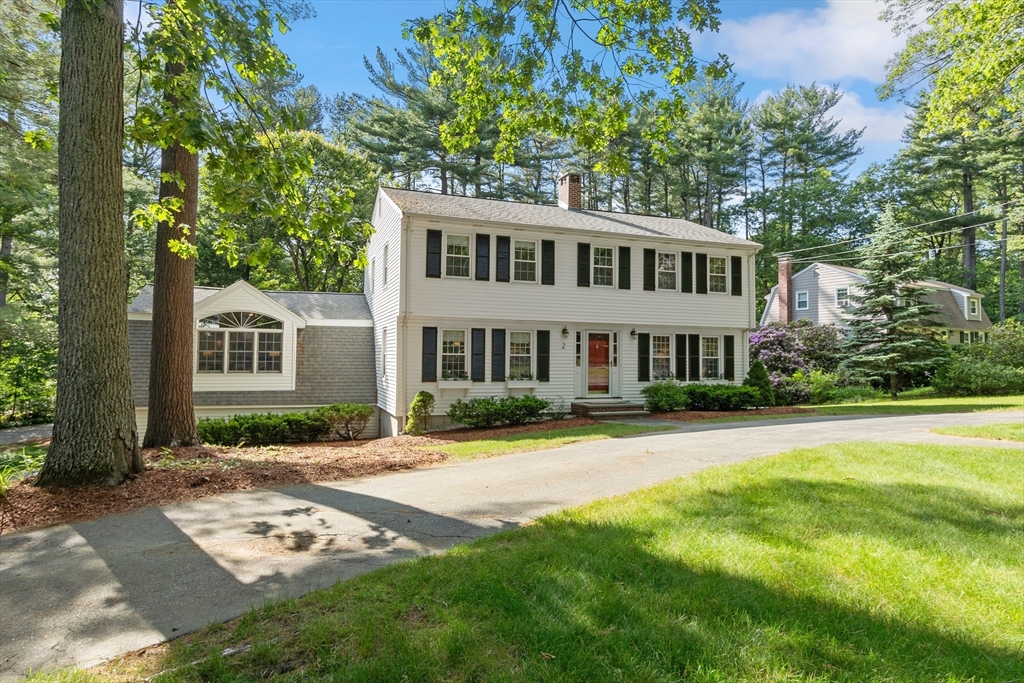 2 Pomfret Road Chelmsford, MA 01824 - Photo 1 of 38 a front view of a house with a garden