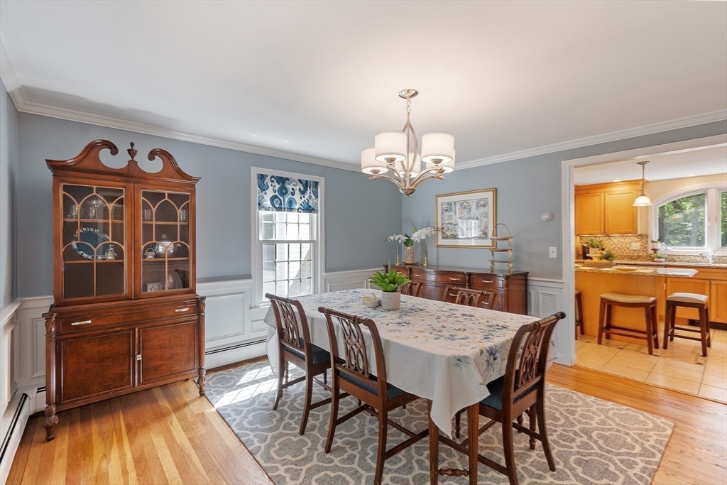 2 Pomfret Road Chelmsford, MA 01824 - Photo 14 of 38 a view of a dining room with furniture window and wooden floor