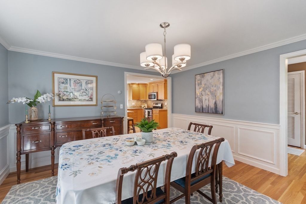 2 Pomfret Road Chelmsford, MA 01824 - Photo 15 of 38 a view of a dining room with furniture window and wooden floor
