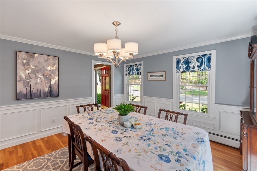 2 Pomfret Road Chelmsford, MA 01824 - Photo 16 of 38 a view of a dining room with furniture window and wooden floor