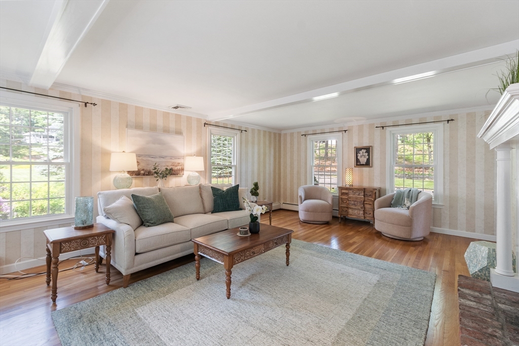 2 Pomfret Road Chelmsford, MA 01824 - Photo 20 of 38 a living room with furniture and a large window