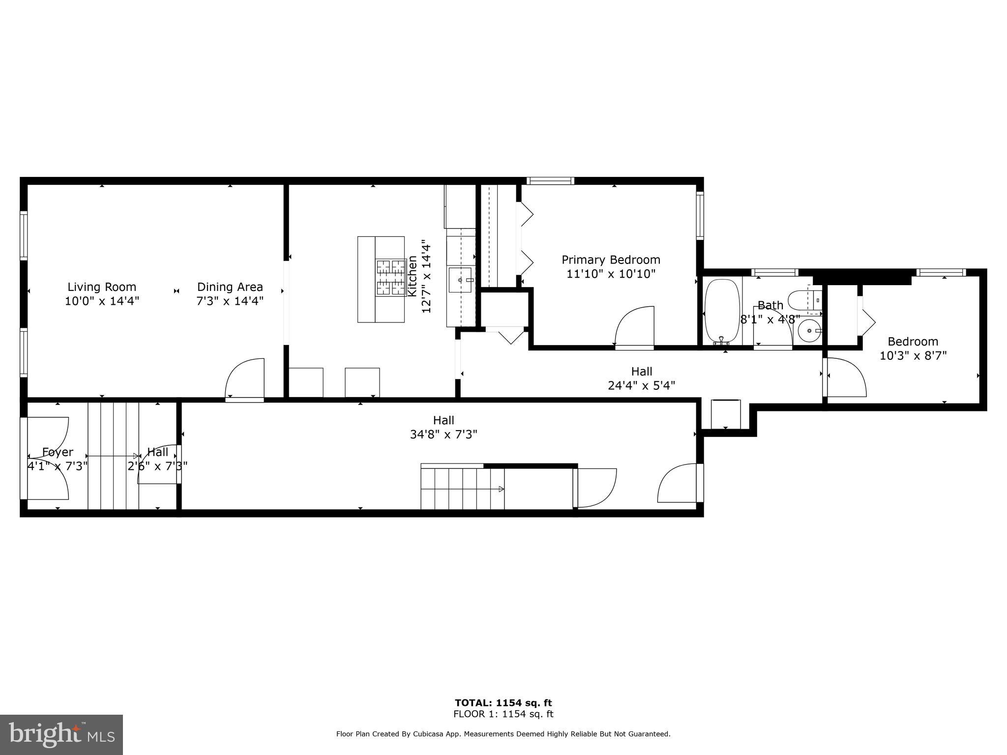 2304 Eutaw Place Baltimore, MD 21217 - Photo 102 of 105 Unit 1 Floor-plan