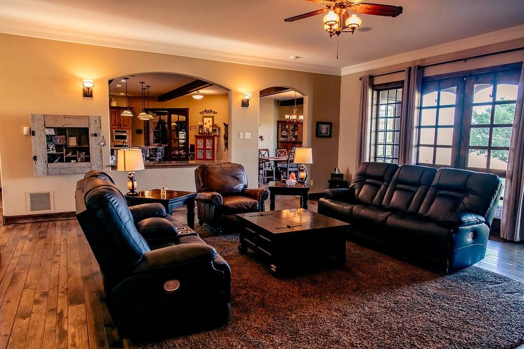 1230 Ridgeview Rangely, CO 81648 - Photo 13 of 42 a living room with furniture and a large window