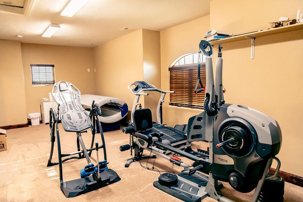 1230 Ridgeview Rangely, CO 81648 - Photo 26 of 42 a view of a room with gym equipment