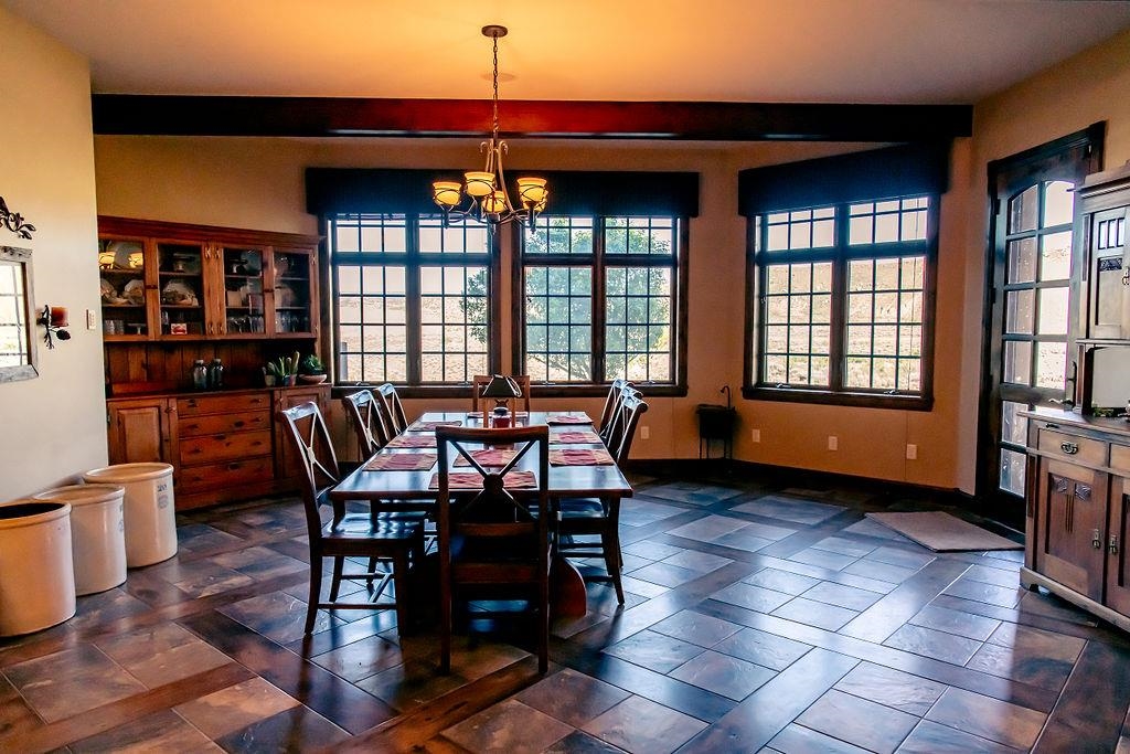 1230 Ridgeview Rangely, CO 81648 - Photo 10 of 42 a view of a dining room with furniture and window