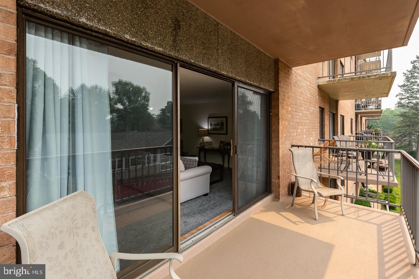 501 North Providence Road, Unit 308 Media, PA 19063 - Photo 19 of 24 Balcony