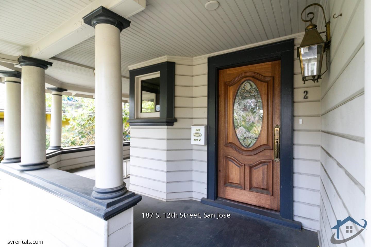 187 South 12th Street, Unit 2 San Jose, CA 95112 - Photo 2 of 24 a front view of a house with garden