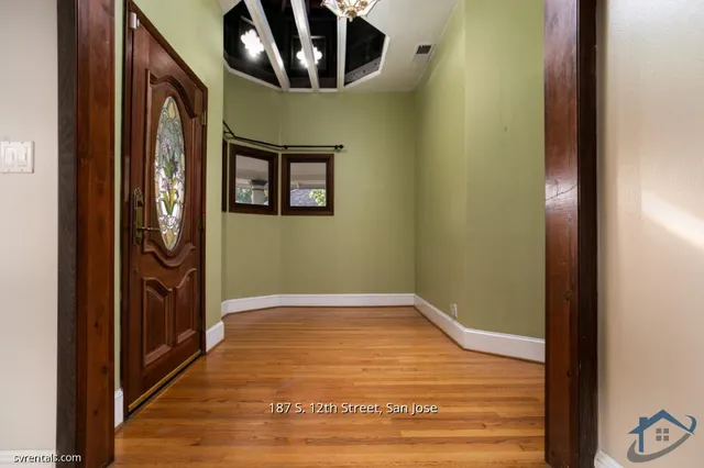 a view of an entryway