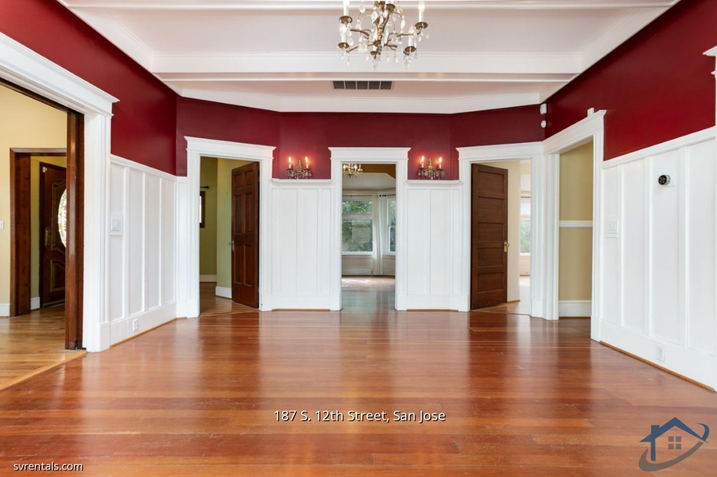 187 South 12th Street, Unit 2 San Jose, CA 95112 - Photo 5 of 24 a view of an entryway with wooden floors