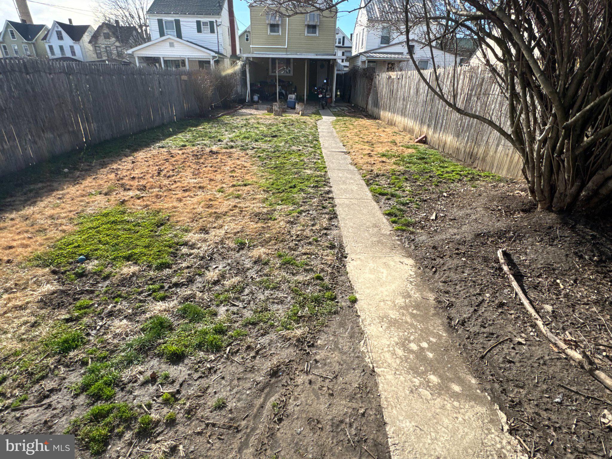 1319 Washington Street Huntingdon, PA 16652 - Photo 4 of 20 a view of yard with wooden fence