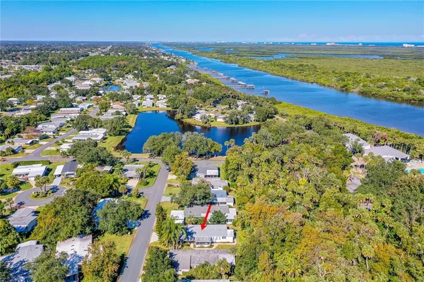 a view of lake and city