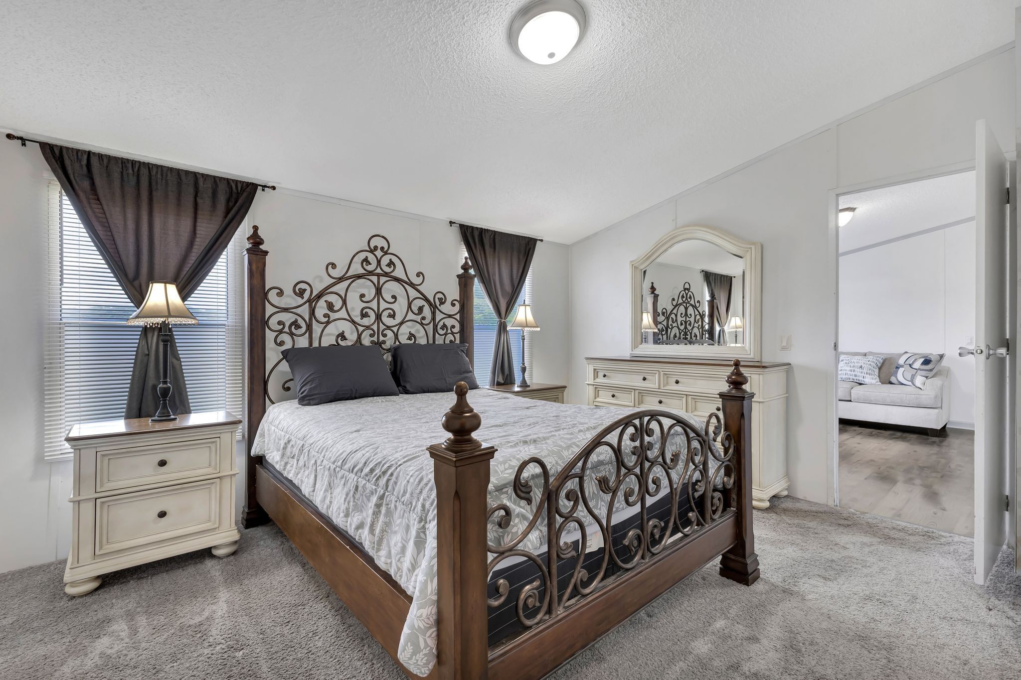 9440 Missionary Ridge Road Bon Aqua, TN 37025 - Photo 22 of 59 a bedroom with a bed and a view of bedroom