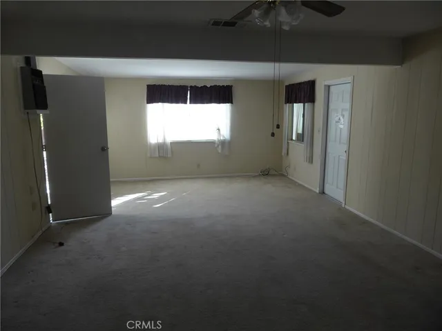 a view of empty room