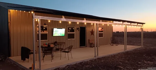 a very nice looking room with a glass door