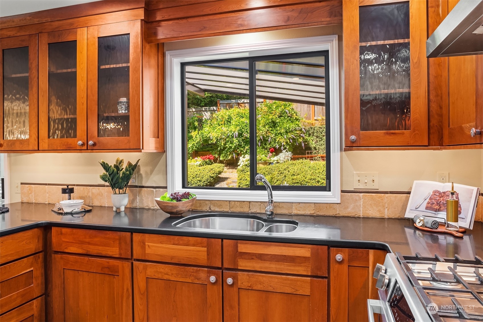 21127 Shell Valley Road Edmonds, WA 98026 - Photo 12 of 40 a kitchen with a sink and a window