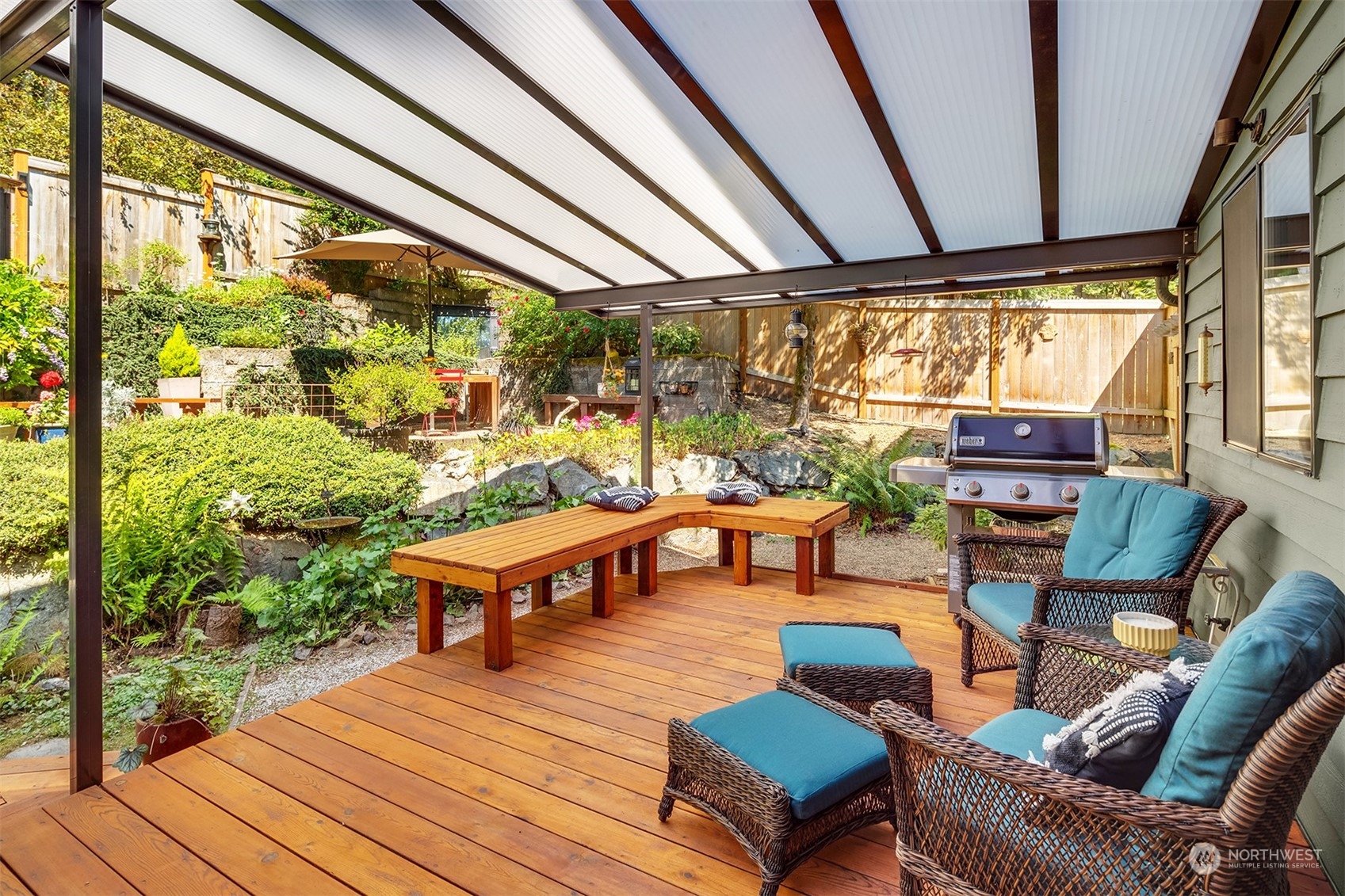 21127 Shell Valley Road Edmonds, WA 98026 - Photo 27 of 40 a outdoor space with patio lots of furniture