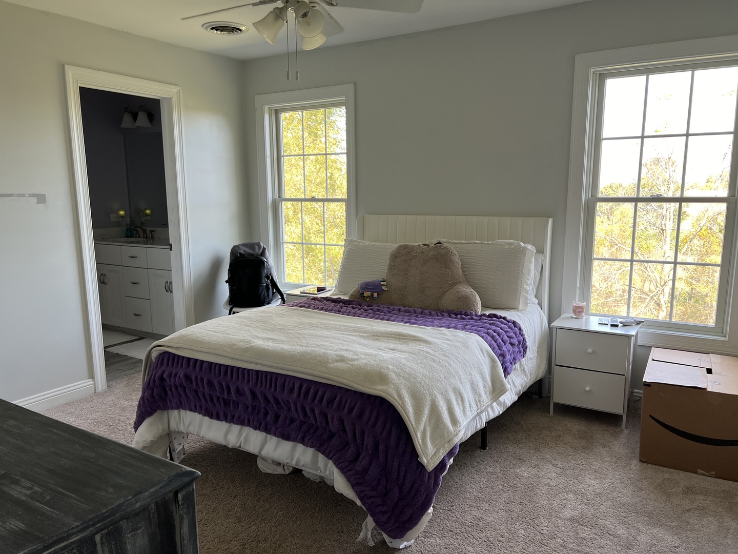 3281 East 19th Road Ottawa, IL 61350 - Photo 15 of 37 a bedroom with a bed and a window