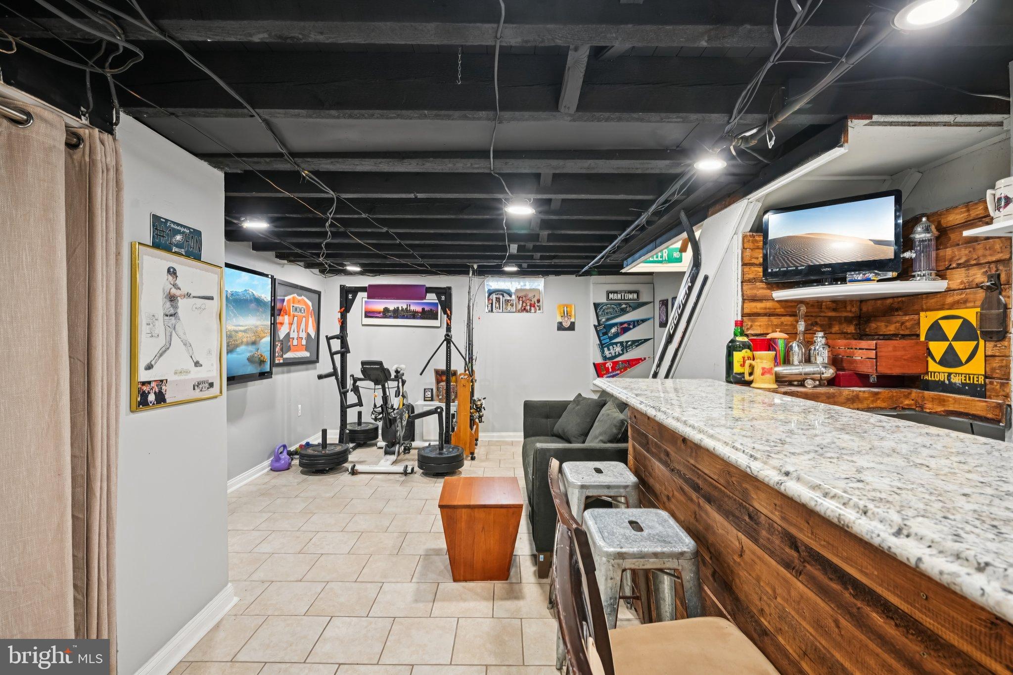 236 Cambridge Road Clifton Heights, PA 19018 - Photo 28 of 39 Stylish basement retreat