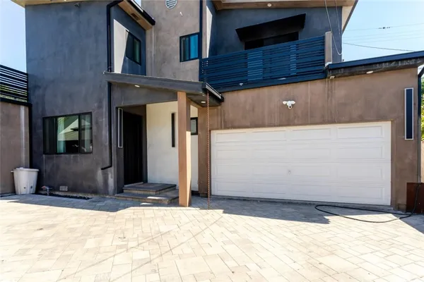 a view of entrance gate of a building