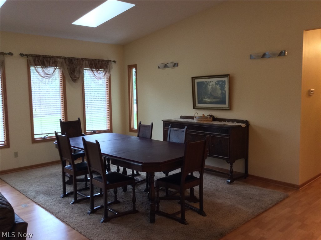 3400 Church Road Medina, OH 44256 - Photo 23 of 24 OVERSIZED DINING AREA WITH LAMINATE FLOORING JUST OFF THE KITCHEN.