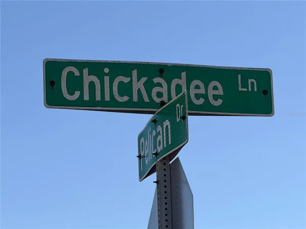 a close up of a street sign