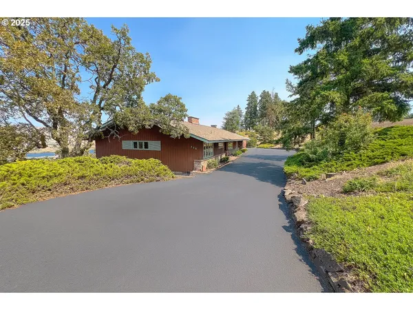 a view of a street with houses