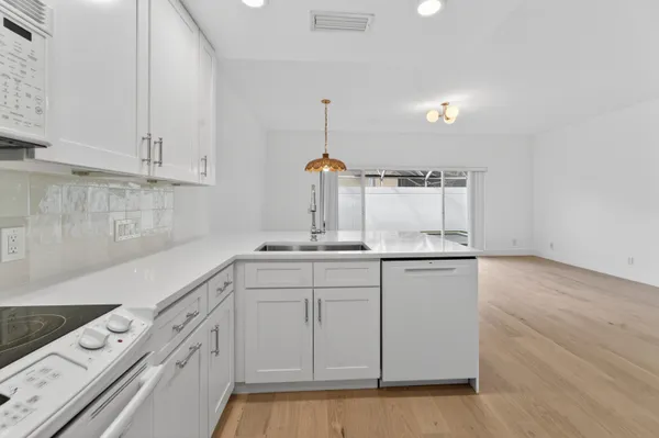 a view of room that has a sink