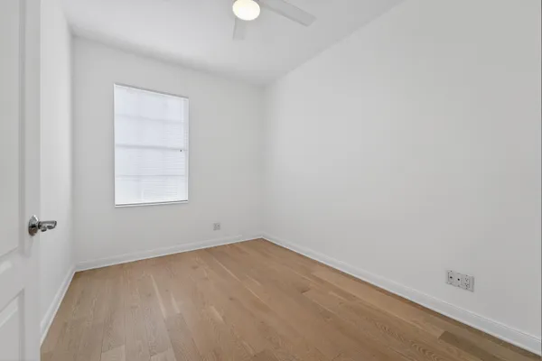 wooden floor in an empty room