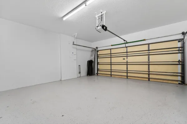 a view of a room with an empty space