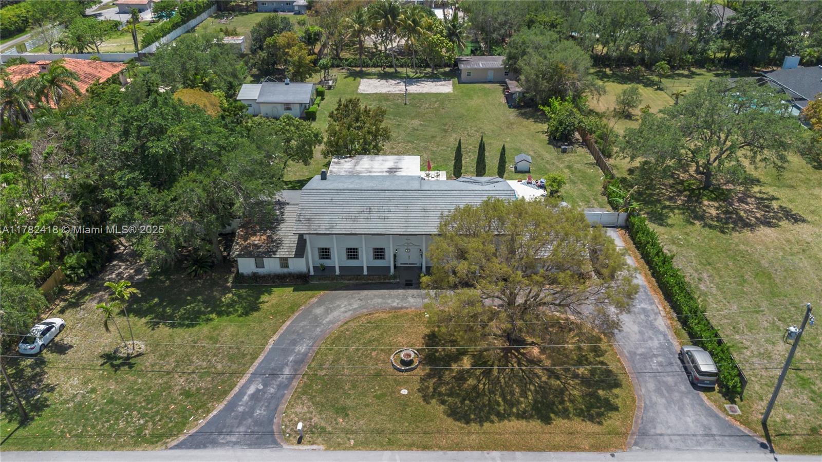 8350 Southwest 98th Street Miami, FL 33156 - Photo 52 of 67 an aerial view of a house
