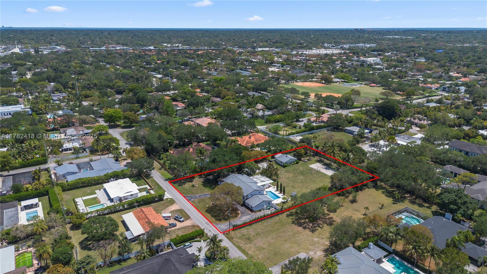 8350 Southwest 98th Street Miami, FL 33156 - Photo 64 of 67 an aerial view of multiple house