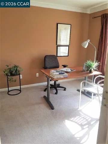 a view of a workspace with a window