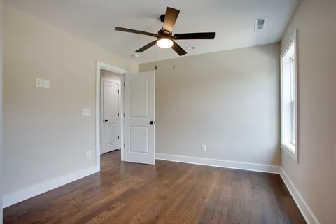 wooden floor in an empty room