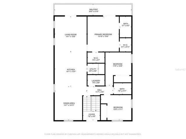 a picture of a floor plan