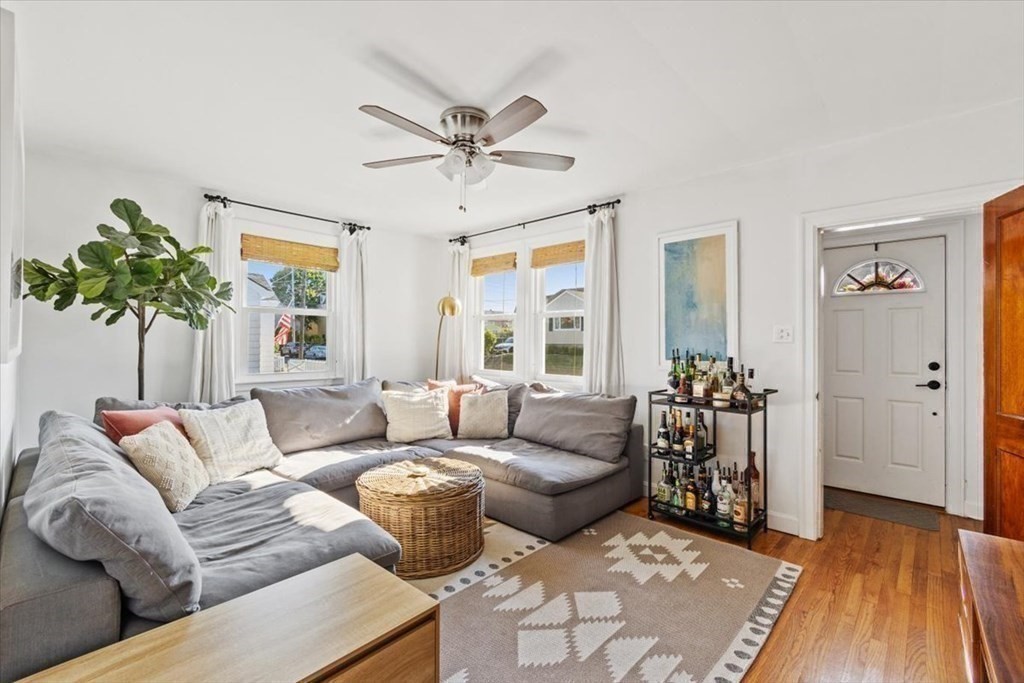 68 Congress Street Fall River, MA 02721 - Photo 10 of 38 a living room with furniture and a large window