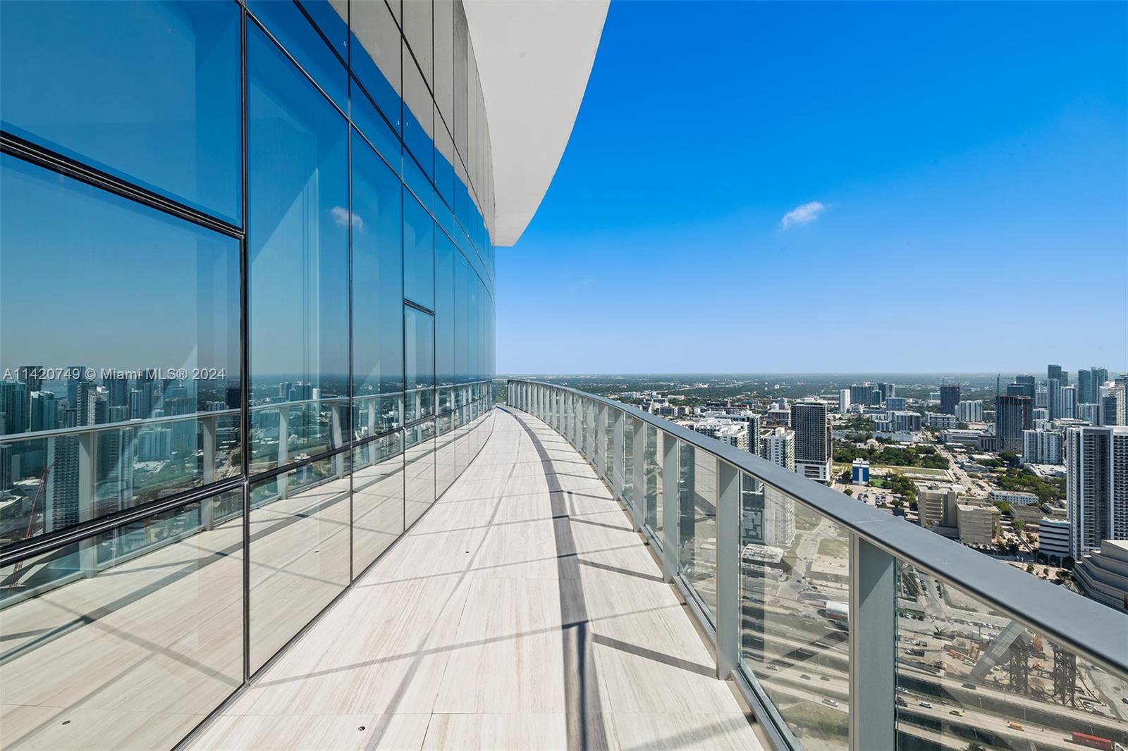 Park West Miami, FL 33132 - Photo 11 of 88 a view of balcony with city view