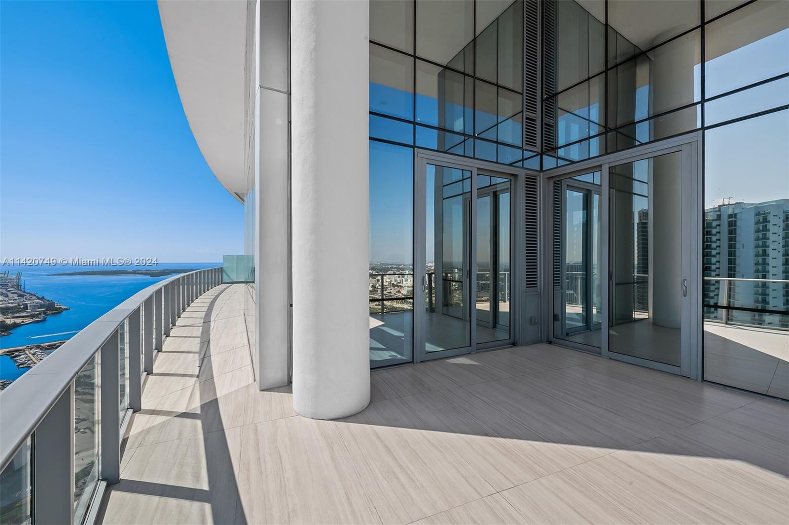 Park West Miami, FL 33132 - Photo 28 of 88 a view of a room with wooden floor and stairs