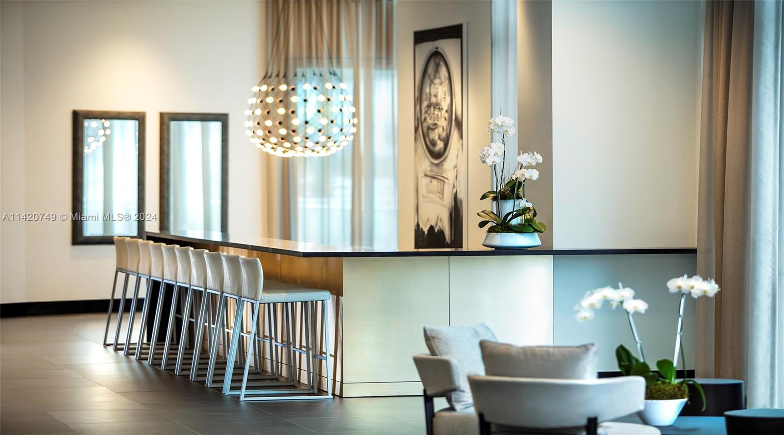 Park West Miami, FL 33132 - Photo 73 of 88 a view of entryway with wooden floor