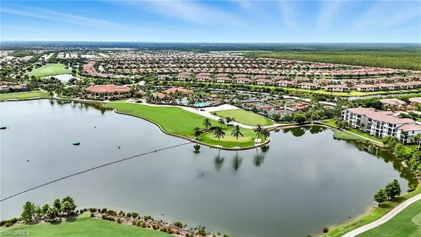 a view of outdoor space and lake view