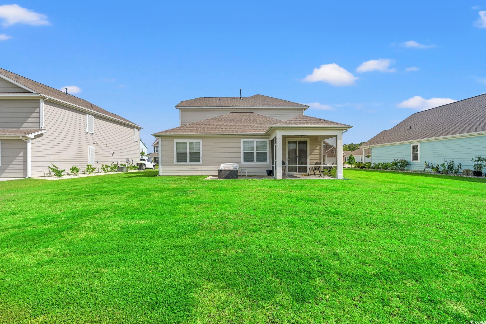 3083 Gillham Loop Myrtle Beach, SC 29588 - Photo 29 of 34 Unfurnished sunroom featuring a water view and a residential view