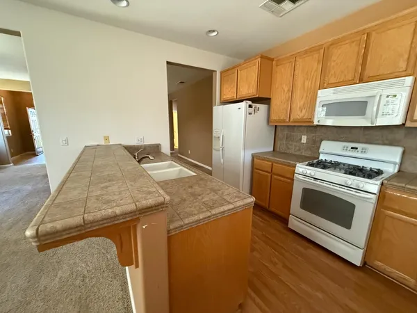 wooden floor in a room