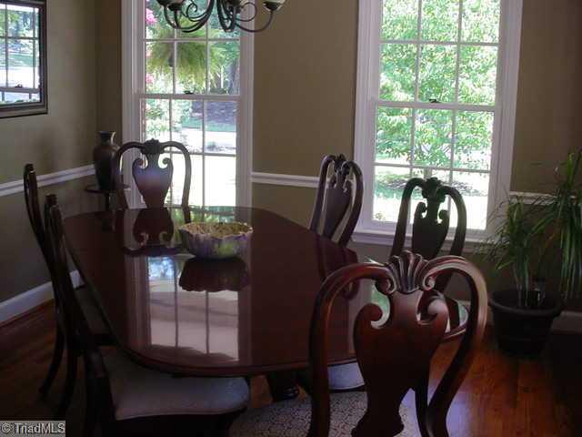 2192 Shiptontown Road Lexington, NC 27292 - Photo 9 of 12 Dining Room. Beautiful hardwood floors & heavy crown moulding