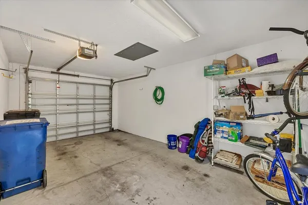 a view of storage and utility room