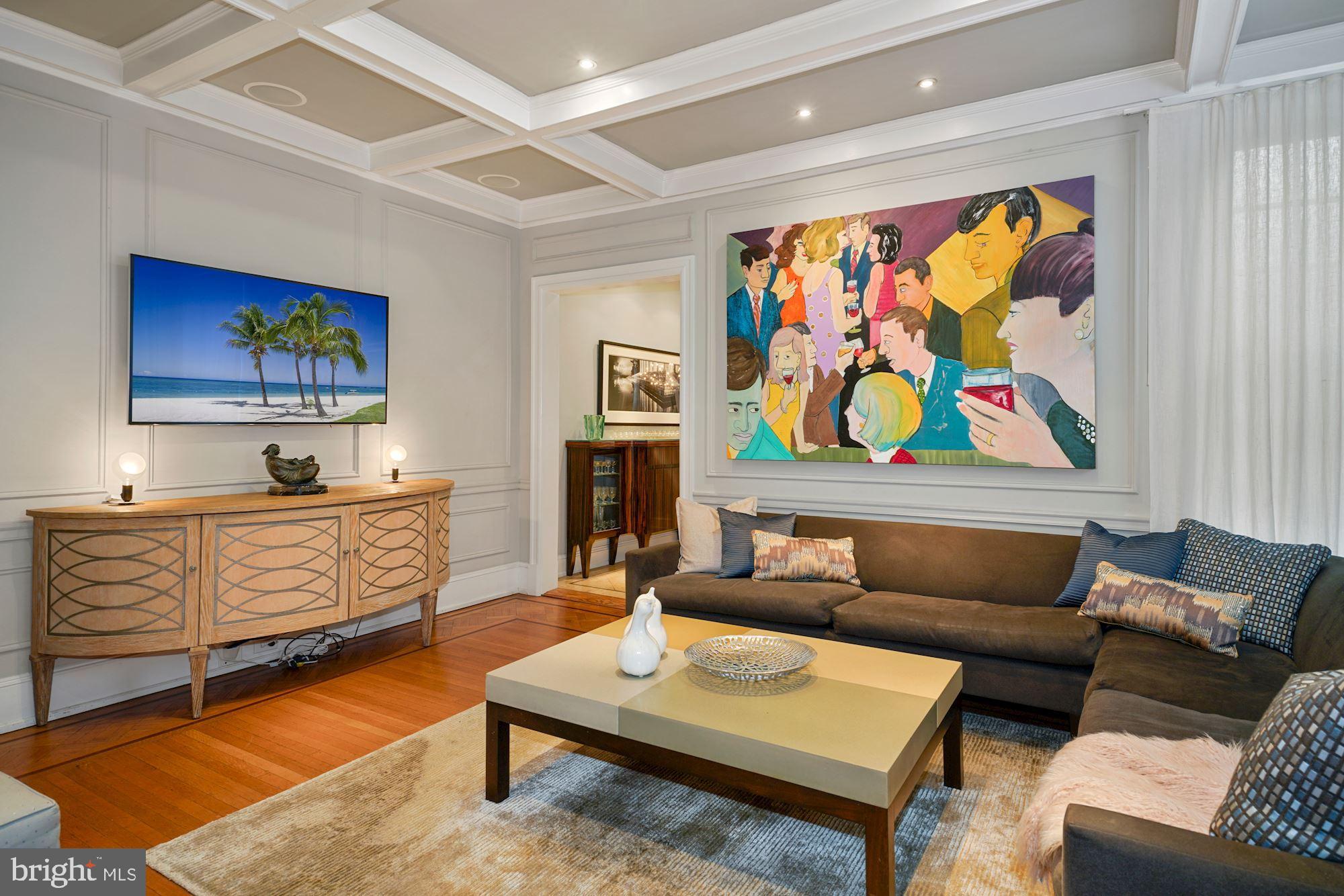 1858 Kalorama Road Northwest Washington, DC 20009 - Photo 11 of 113 Media Room