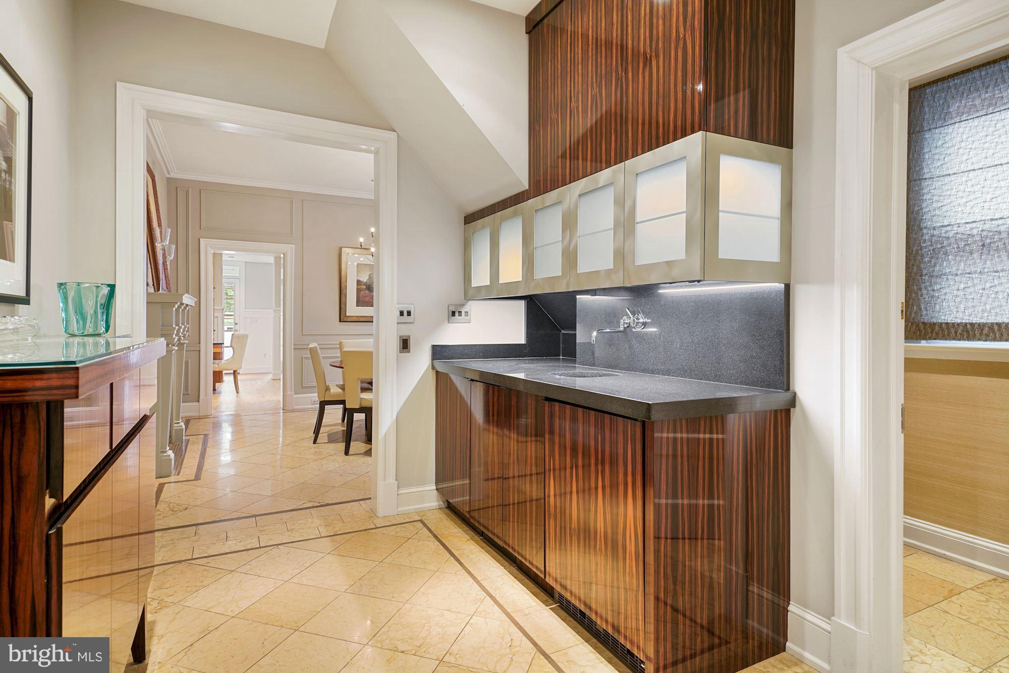 1858 Kalorama Road Northwest Washington, DC 20009 - Photo 16 of 113 Custom Wet Bar