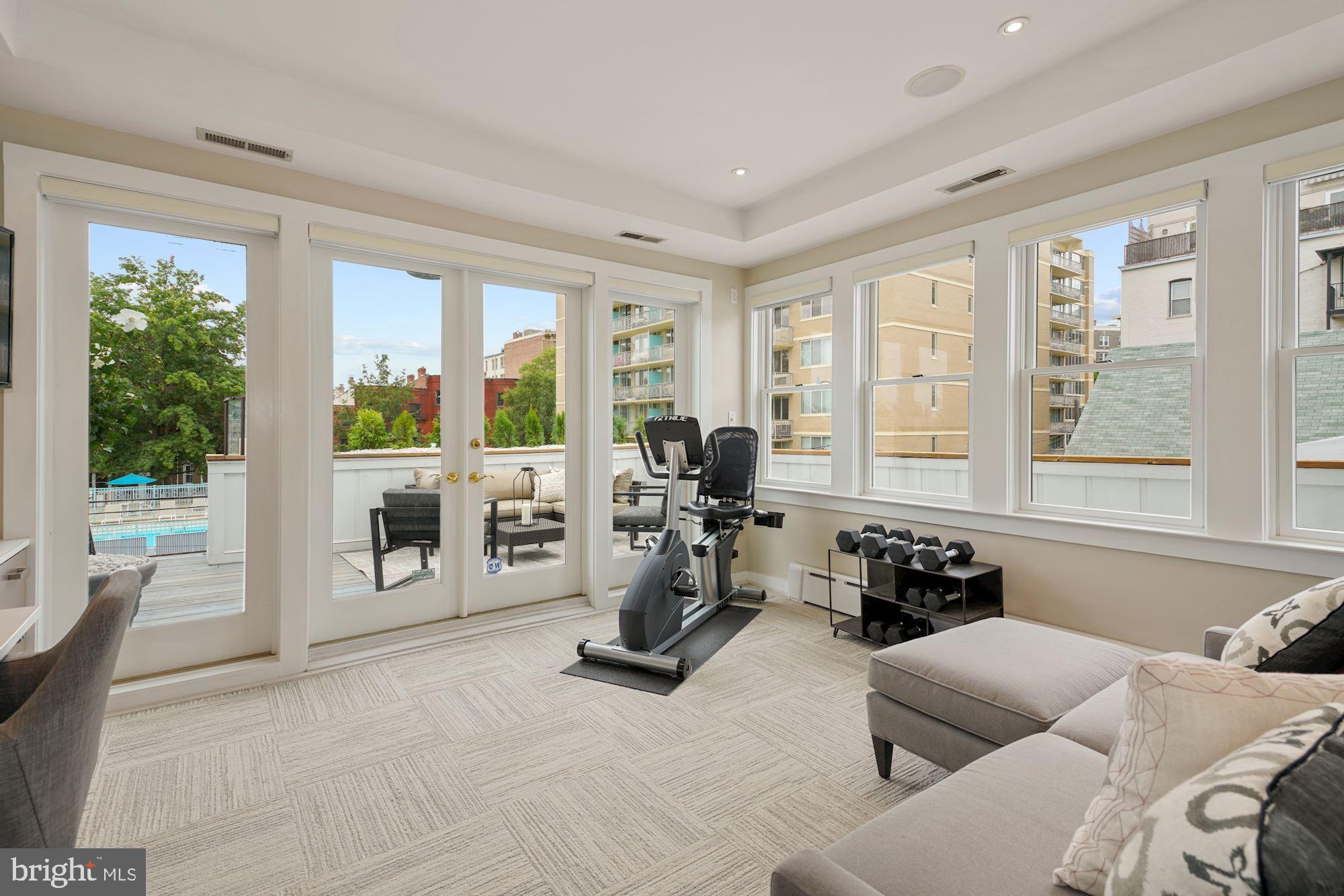 1858 Kalorama Road Northwest Washington, DC 20009 - Photo 47 of 113 Office/Gym